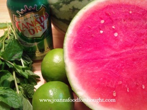 Watermelon Mint Refresher Ingredients