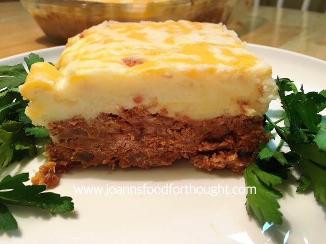 Cowboy Meatloaf With Cheesy Mashed Potatoes